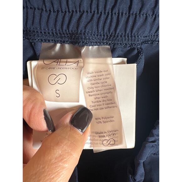Calia by Carrie Underwood Journey Navy Pull On Crop Size S - Picture 6 of 6